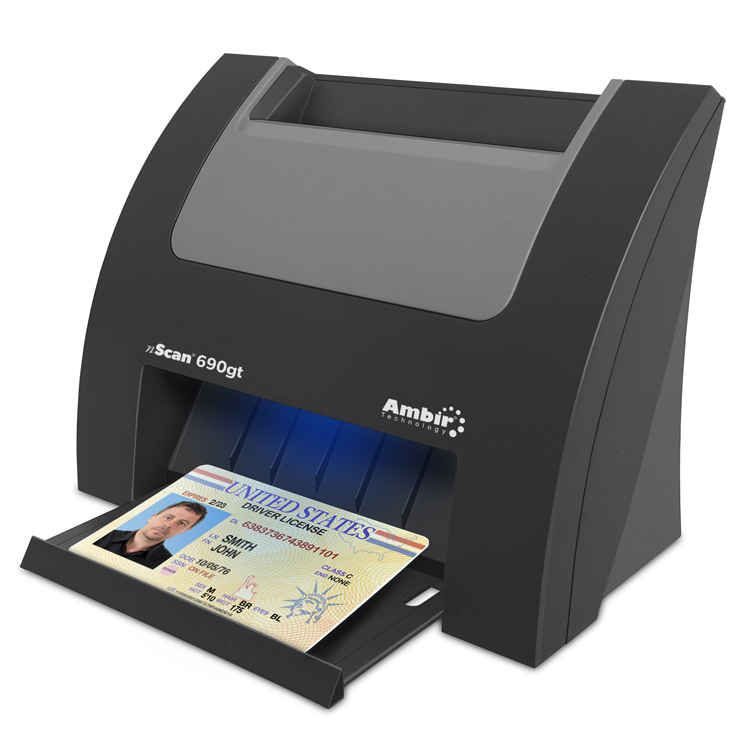 SCS690gt Duplex ID Card Scanner + ShadowWriter - ID scanning solution to  auto populate info. on any Windows or Webform.