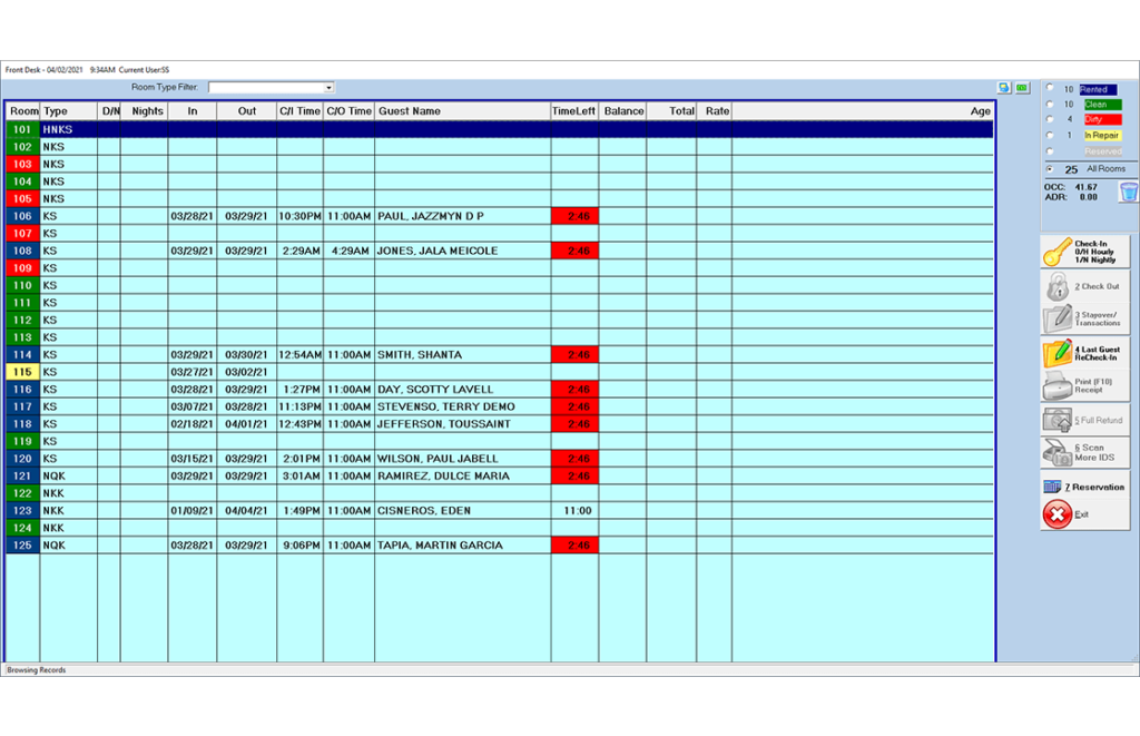 Shadow Writer Front Desk